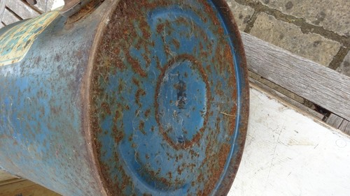 Vintage Esso Blue Paraffin Can In Original Condition Large Drum Job Lot - Picture 16 of 24