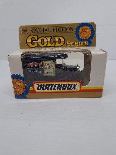Special Edition Gold Series Kelloggs Corn Flakes Matchbox MB 44 Ford Model T New