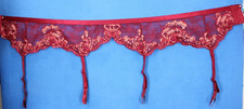 Torrid Curve Red Garter Size 1 2 H2743
