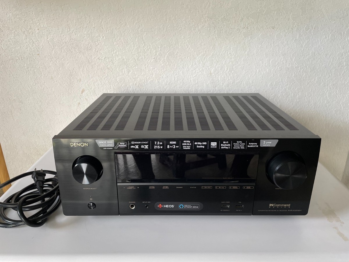 DENON AVR-X3500H Integrated Network AV Amplifier. No Remote. | eBay