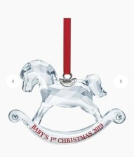 SWAROVSKI 2019 Baby's 1st Christmas Ornament, SKU 76855940692 NIB