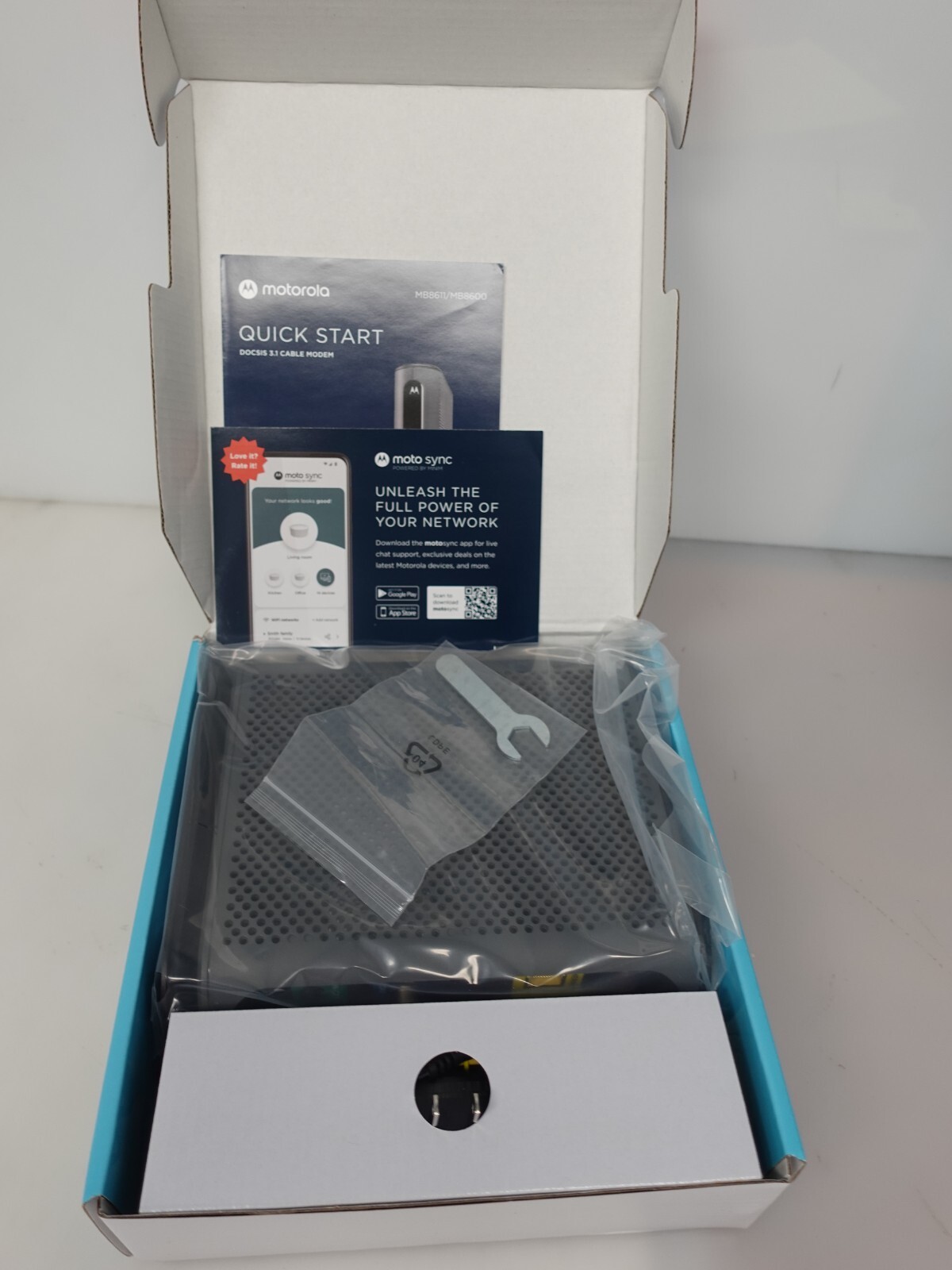 Motorola MB8611 32x8 DOCSIS 3.1 Cable Modem 2.5 GB Used eBay