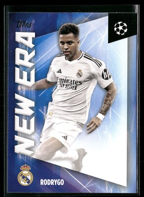 2024-25 Topps UEFA Club Competitions New Era #NE22 Rodrygo Real Madrid