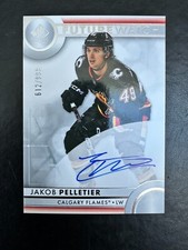 2023-24 SP Authentic Future Watch Auto #114 Jakob Pelletier /999