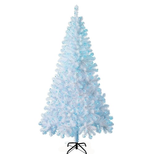Christmas Tree 4-7FT With LED Lights/Pre Lit Fiber Optic/Pine Cone Xmas & Stand - Picture 21 of 24