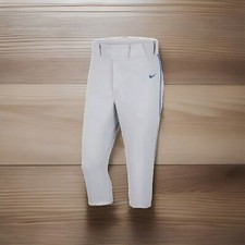 Nike Vapor Select Baseball Pants Mens Size Small Gray Blue BQ6437-054