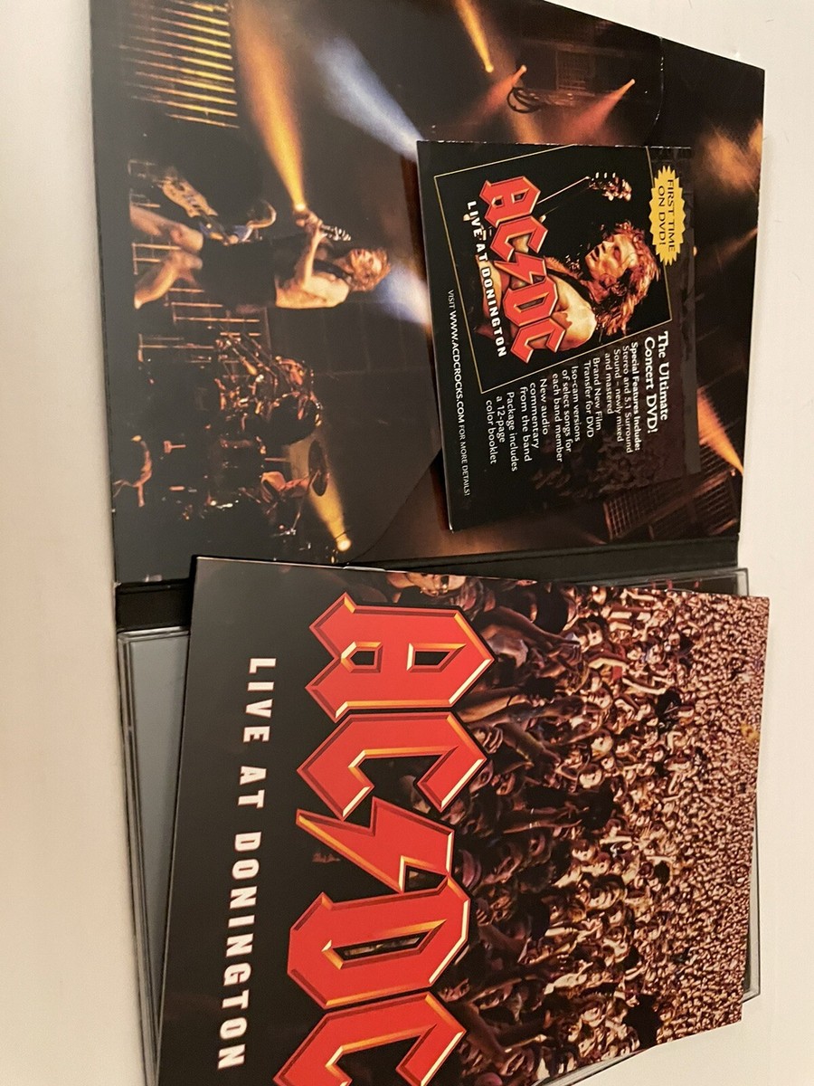 AC / DC: Live at Donington (DVD, 1991) 74645696393| eBay