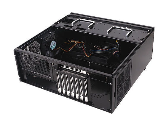 Silverstone SST-GD08B (Black) Grandia Series HTPC Case - Image 4 of 4
