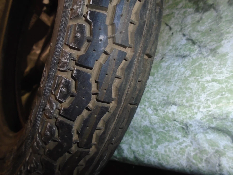 Neumático 2.75-10 Delantero Trasero Moto Honda Kawasaki Suzuki Yamaha Enduro 4 Capas 10" Foto 3 de 4