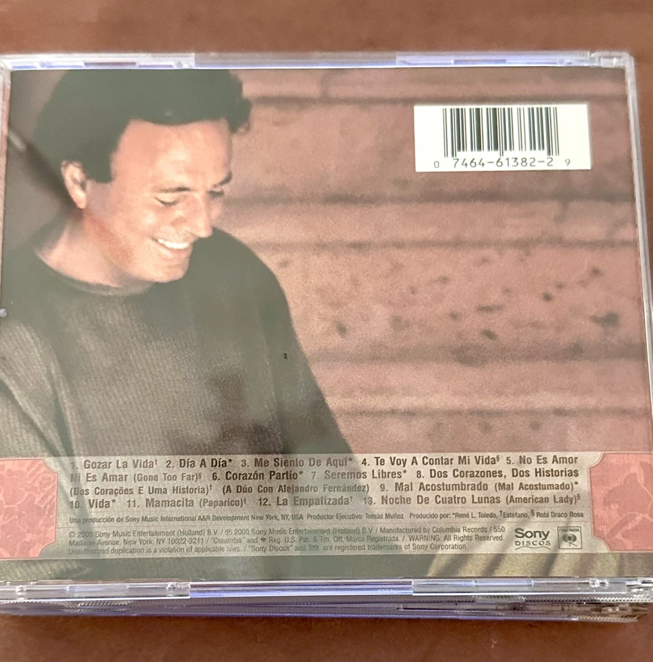 Lot Of Male Latin Music CDs (Luis Fonsi, Fidel Rueda, Julio Iglesias) - Image 4 of 4