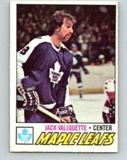 (HCW) 1977-78 O-Pee-Chee #64 Jack Valiquette  Toronto Maple Leafs V13351