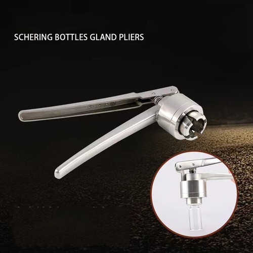 Stainless Vial Crimper 13/15/20mm Glass Bottle Sealing Capping Tool Round Handle - Picture 4 of 9