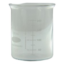 250ML VWR Low Form Griffin Borosilicate Glass Beaker Electroplating Plating