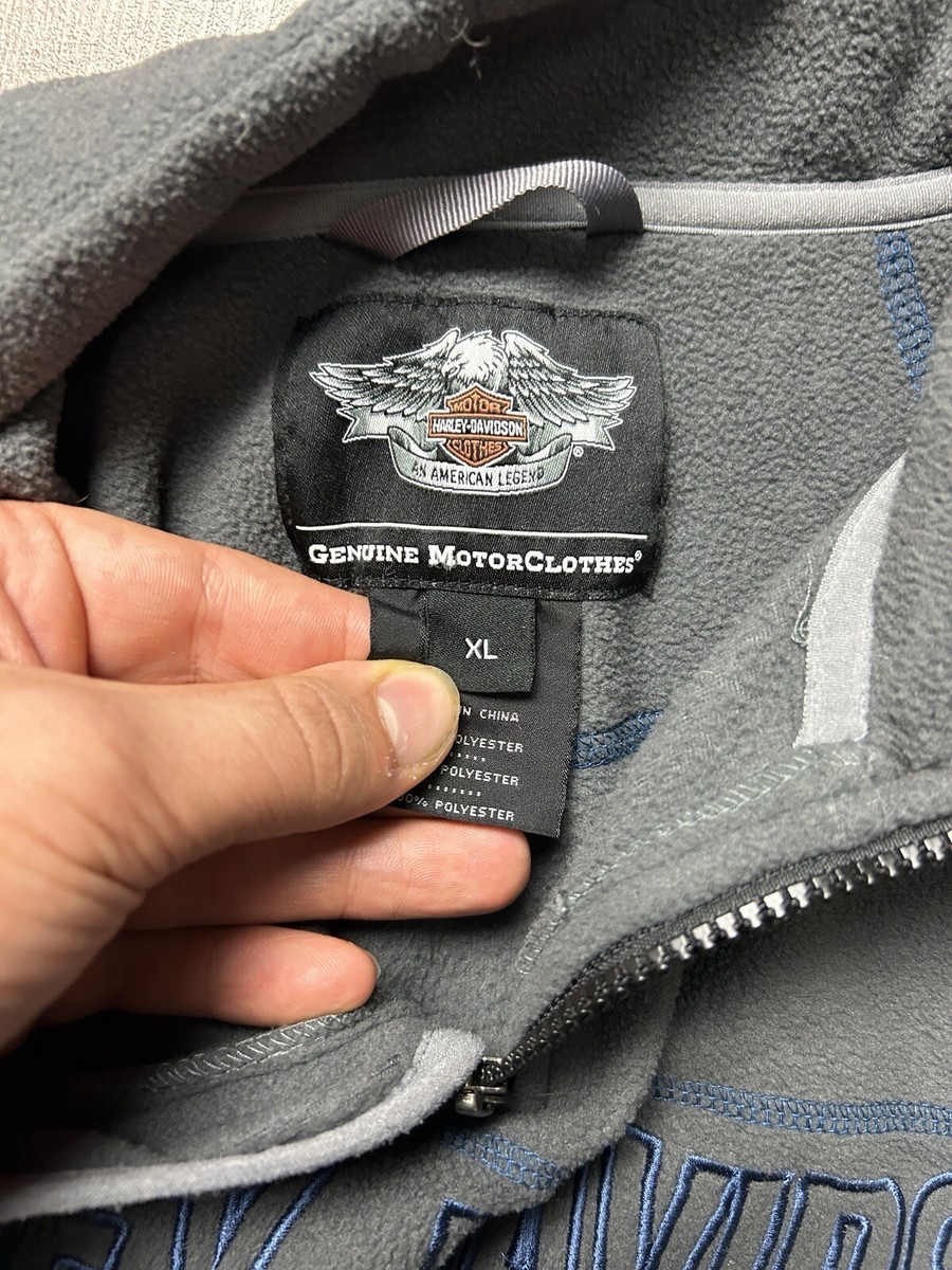 Harley Davidson Genuine Motor Clothes Sweater Men's Size Large 1/4