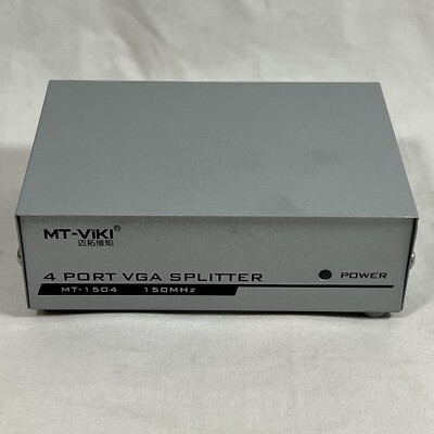 MT-VIKI MT-1504 VGA Splitter 4 Ports 150 MHz