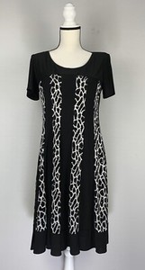 black dress with silver accents