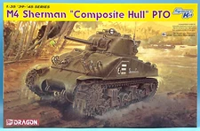 Dragon 1/35 6740 M4 Sherman "Composite Hull" PTO W/ metal gun barrel Brand New