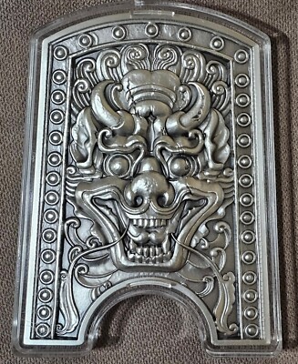 South Korea 1 kilo .999 Silver Doggaebi Chiwoo Shield