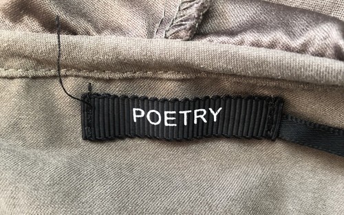 Chaqueta Poetry para mujer talla grande topo/marrón/bronceado manga corta con capucha - Imagen 8 de 10