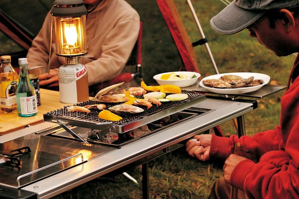 Snow Peak Lift-up BBQ BOX Wide Size CK-160 Outdoor Camping Snow Peak Lift-up BBQ BOX Wide Size CK-160 Outdoor Camping
