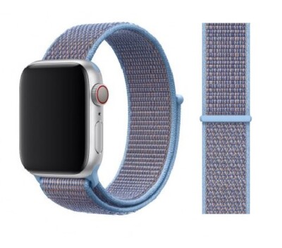 Original Apple Sport Loop Armband 42/44/45mm MV6J2ZM/A Cerulean