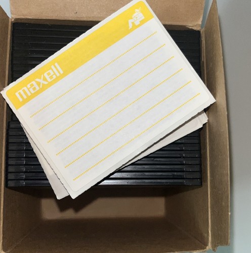 Imation Floppy Disk Drive D353FUE & 22 Maxell MF 2HD High Density Disks IBM Test - Afbeelding 7 van 8