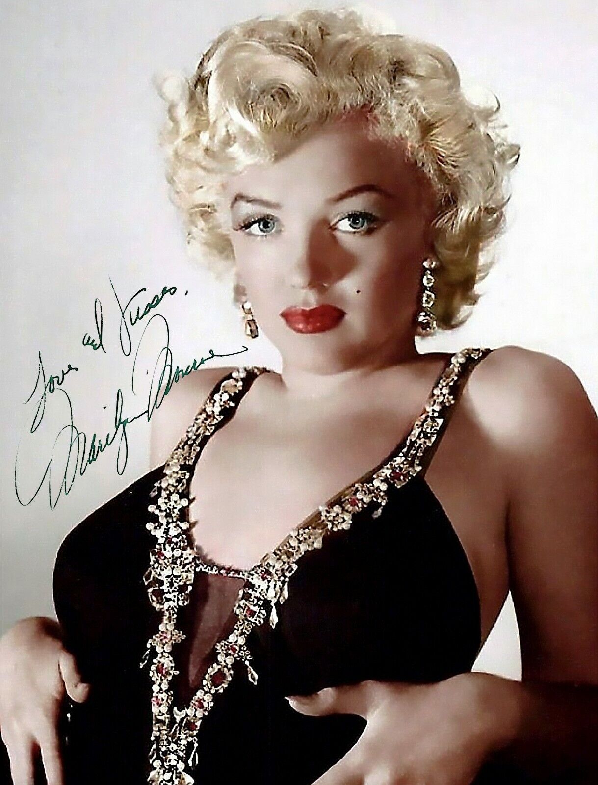 MARILYN MONROE SIGNED AUTOGRAPH SIGNATURE 8.5X11 PHOTO PICTURE R