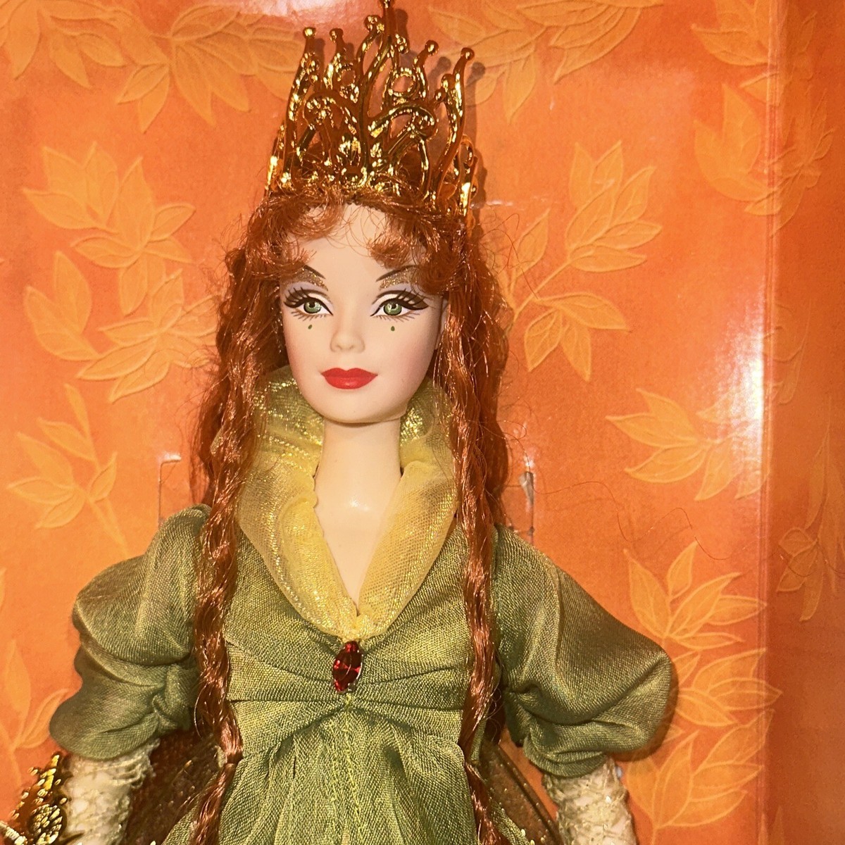 Barbie Legends Of Ireland Faerie Queen Mattel B3456 - Long Red