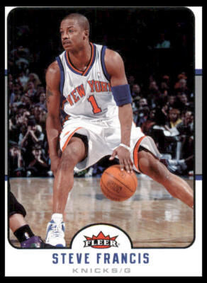 2006 Fleer #131 Steve Francis New York Knicks Basketball Card