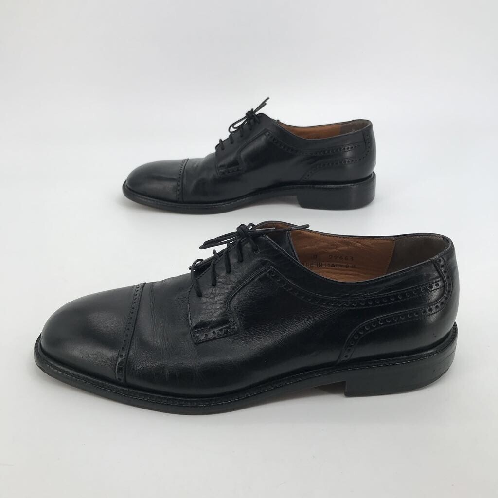 Florsheim Imperial Mens Oxford Dress Shoes Black Leather Cap  display picture 2