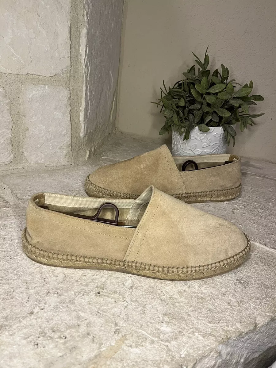 Scarosso Pablo beige suede espadrilles sz 43 eBay