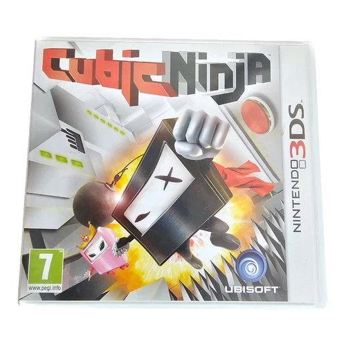 Cubic Ninja Nintendo 3DS 2011 Console Game Handheld