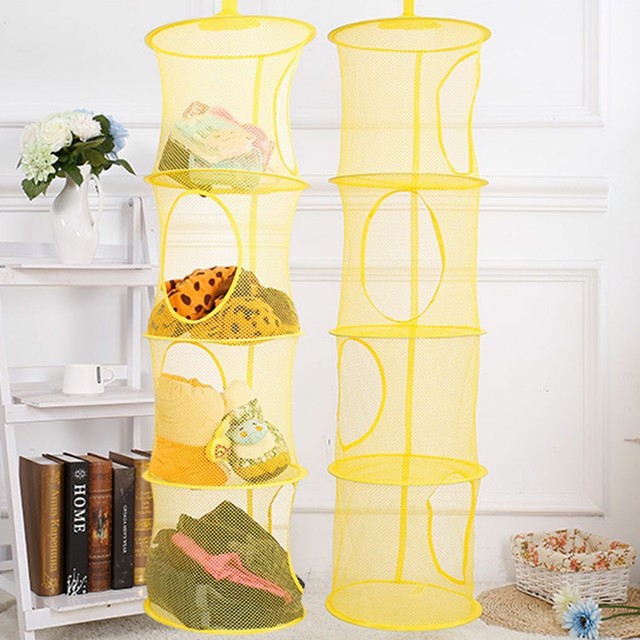hanging mesh storage toy organizer