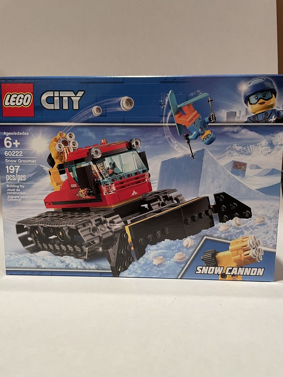 Lego City Snow Groomer 60222 NISB Retired