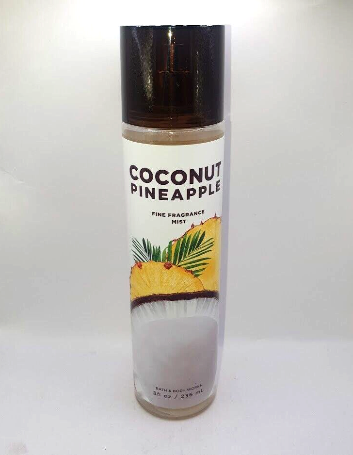 BATH AND BODY WORKS COCONUT PINEAPPLE BODY MIST & WASH (SET