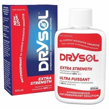 Drysol Extra Strength Bottle 20% Anti-Perspirant 37.5 ML Canada