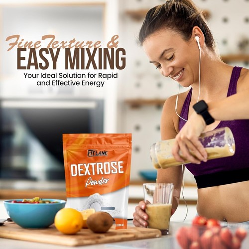 Bulk Dextrose Powder 2.5 lbs - Pure Carb Powder Unflavored - Good Source of G... - Picture 2 of 6