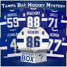 Autographed/Signed Tampa Bay Hockey Jersey Mystery Box PSA JSA or Beckett COA