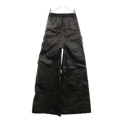 Rick Owens 24AW Cargobelas Cargo Bella Coated Black Denim Rick Owens 24AW Cargobelas Cargo Bella Coated Black Denim