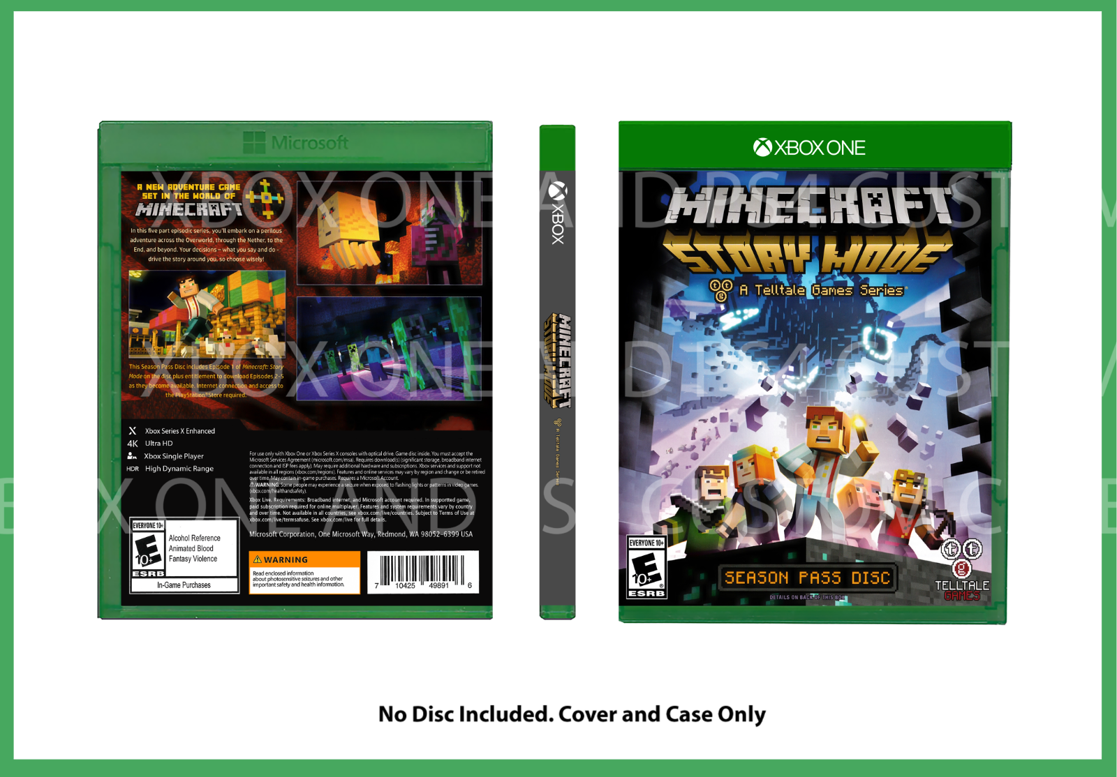  Minecraft Story Mode - Season 2 Pass Disc (Xbox One