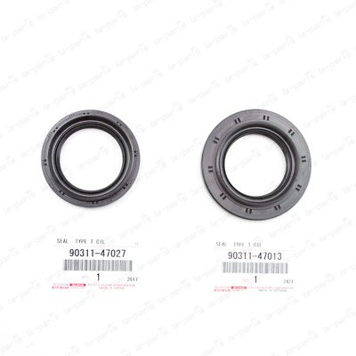 GENUINE TOYOTA 4RUNNER LEXUS LX570 FRONT DRIVE AXLE SHAFT OIL SEAL SET LH & RH