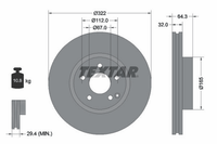 2X Bremsscheibe Vorderachse FüR MERCEDES-BENZ C-KLASSE T-Model Coupe E-KLASSE