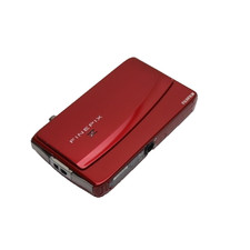 Exc   Fujifilm FinePix Z900EXR Red 16MP Slim Digital Camera Body US Tax Inclu