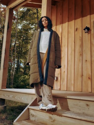 BRANDNEW OFFHOURS Homecoat in Riparian ONE SIZE