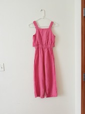 Zara Linen Girls Romper size 11-12