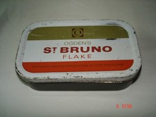 Ogdens St Bruno Flake Tobacco Tin.
