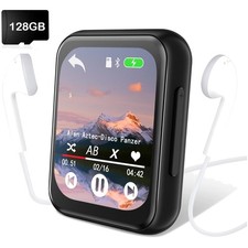 Digital Music Player 128GB, Built-in Speaker, Touch Screen
