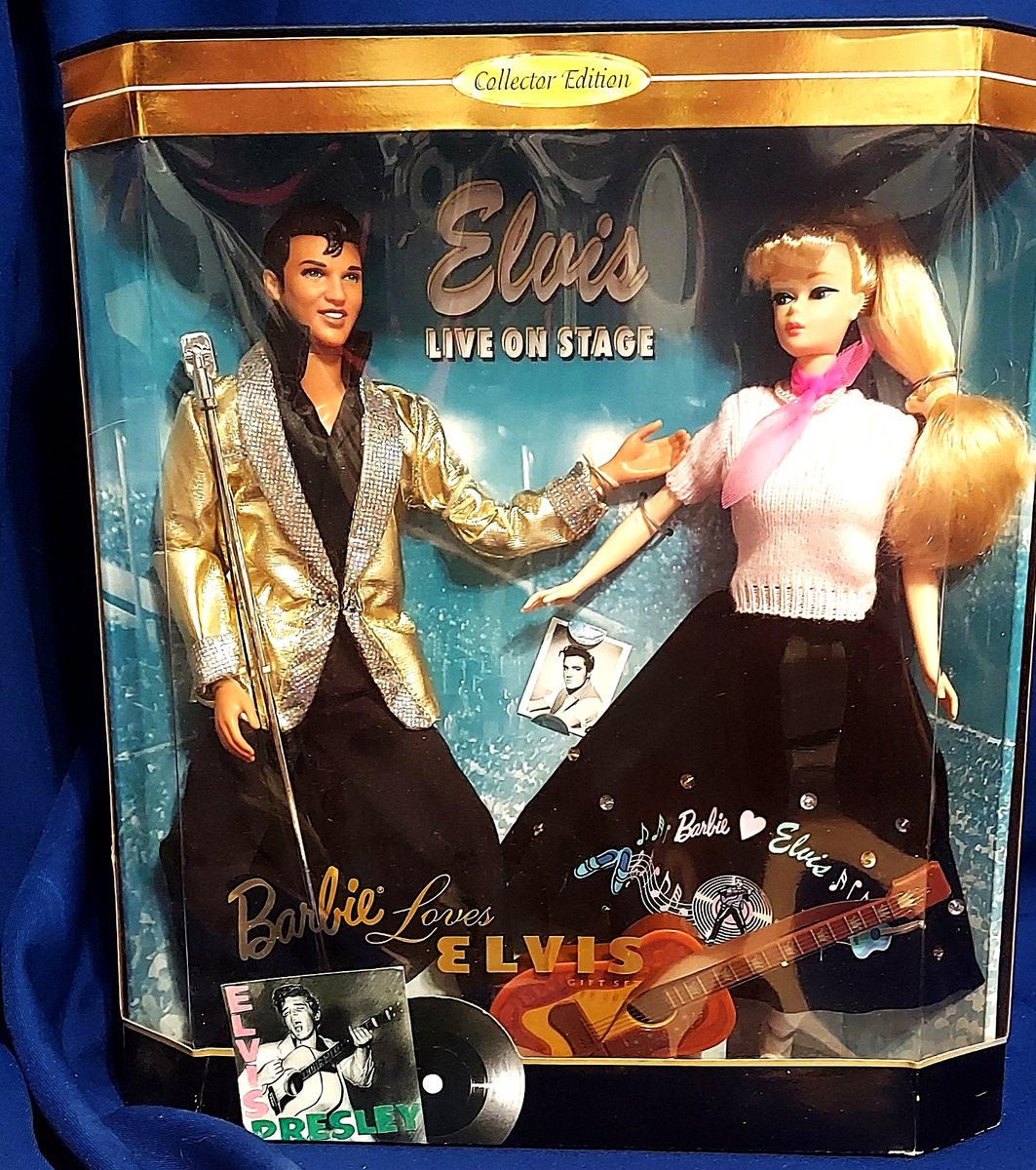 Collector Edition “Elvis on Stage - Barbie Loves Elvis” Doll Set