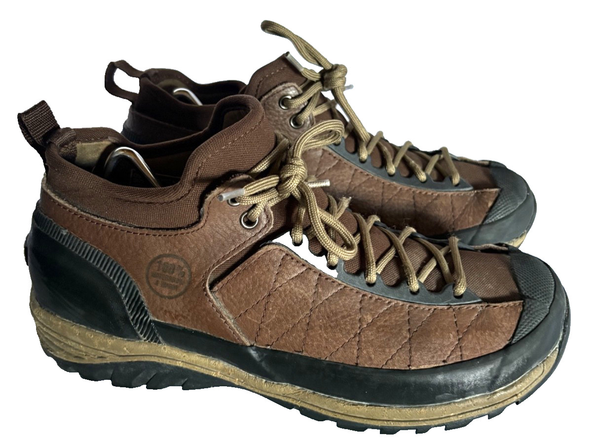 BOGS OSMOSIS LO MT MENS HIKING LOW ANKLE BOOTS BROWN LEATHER  sz 10