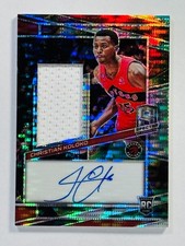 2022-23 Spectra Basketball Christian Koloko Prizm RC Mem Auto /99 Raptors